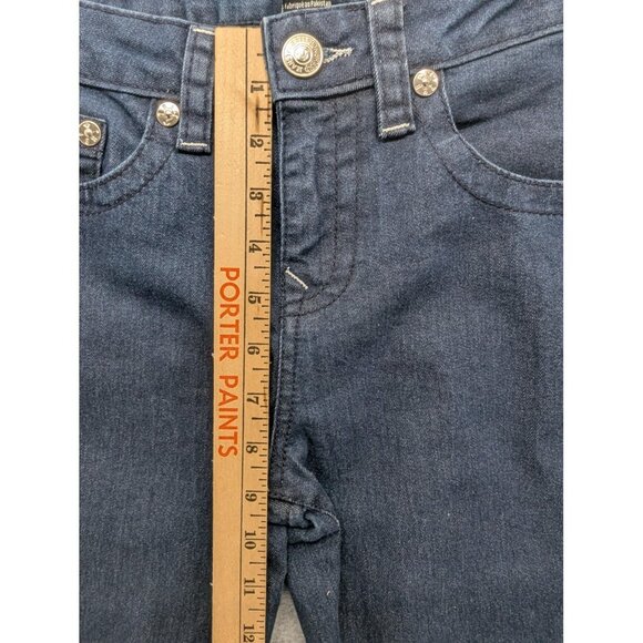 True Religion Geno Relaxed Slim Jeans Boys 16 Blue Dark Wash Stretch Denim NWT - Picture 7 of 16
